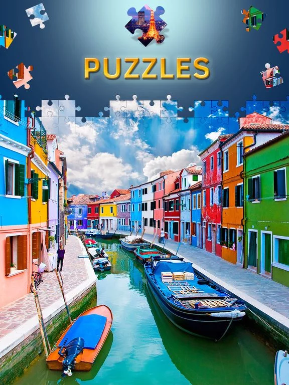 Изображение игры: Cities Jigsaw Puzzles. Premium