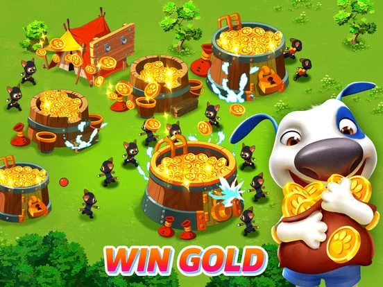 Изображение игры: Talking Tom Camp