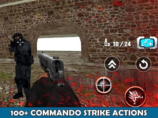 Изображение игры: Last Commando Strike: Modern Terrorist Shootdown