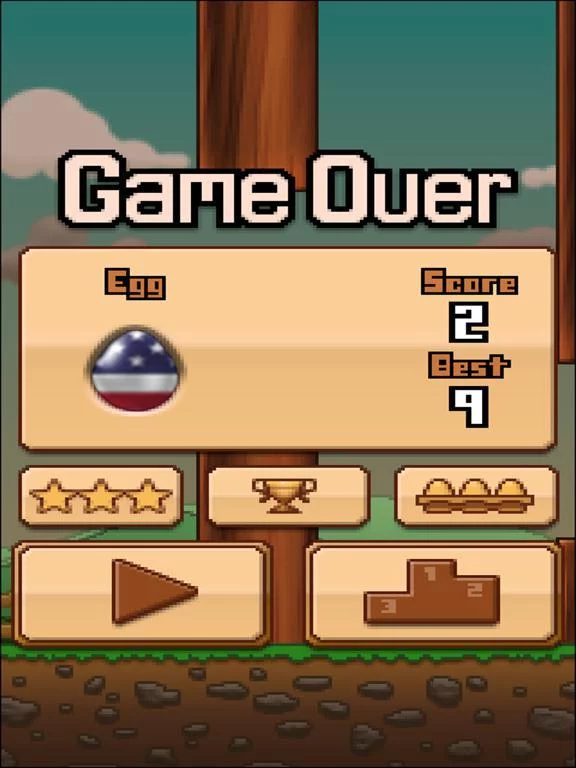 Изображение игры: Flappy Santa Claus Bird - Impossible Xmas flying adventure!