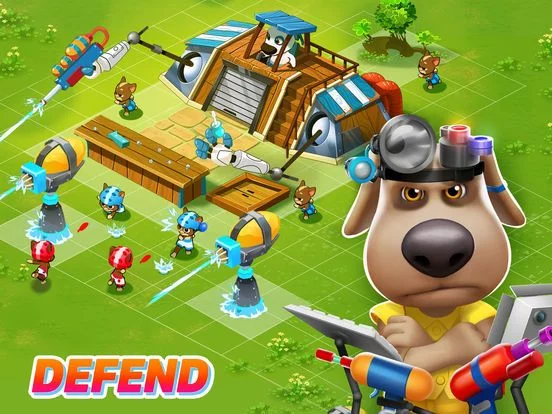 Изображение игры: Talking Tom Camp