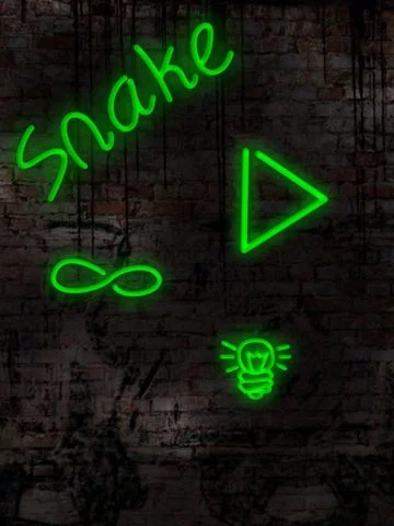 Изображение игры: Snake Neon