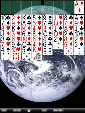 Изображение игры: Astro Freecell