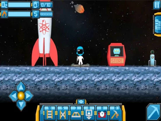 Изображение игры: Mars Miner 2