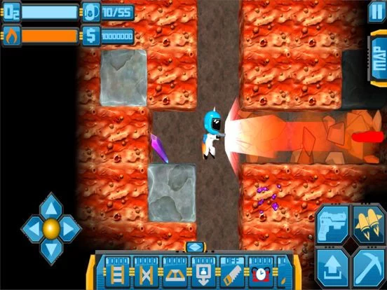 Изображение игры: Mars Miner 2