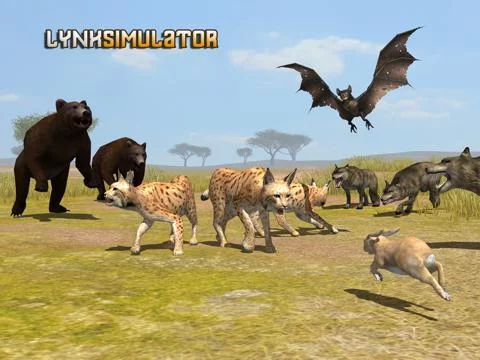 Изображение игры: Lynx Survival Simulator