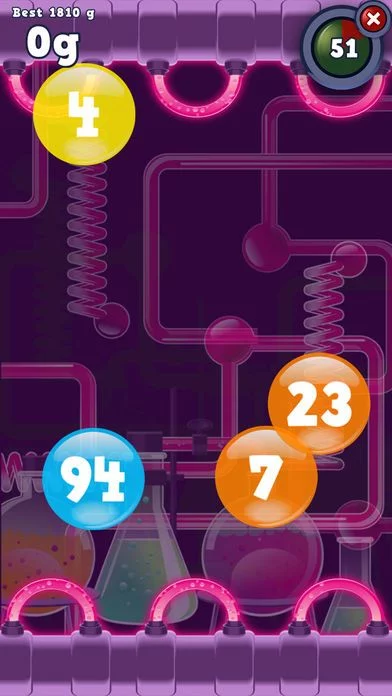 Изображение игры: BubbleBlast · NerdMan