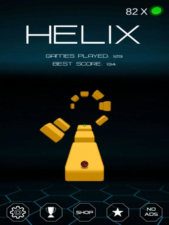 Изображение игры: Helix Ball Run