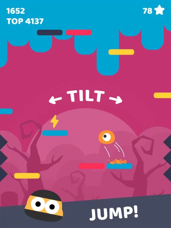 Изображение игры: Puddi Jump: Kawaii Monsters