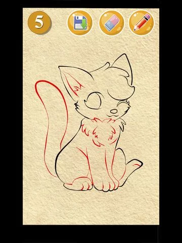 Изображение игры: Drawing Lesson Anime