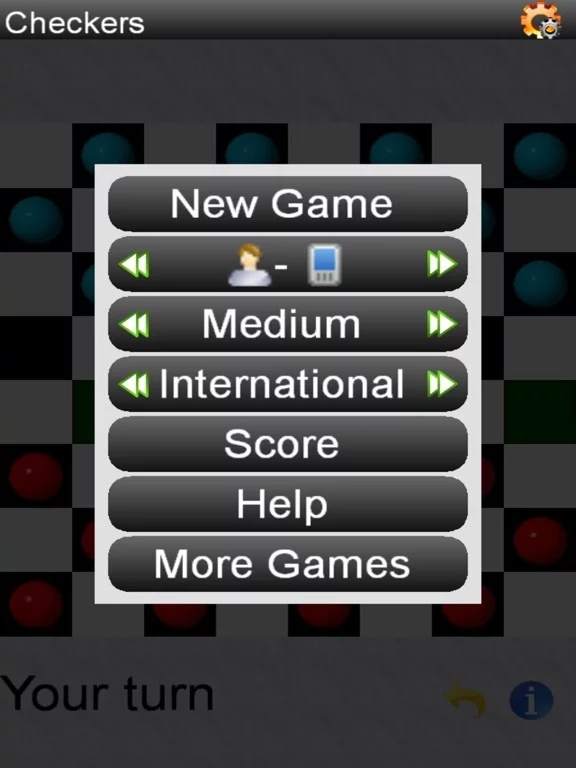 Изображение игры: Checkers - Lite