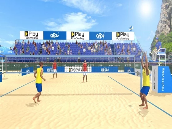 Изображение игры: International Beach Volleyball