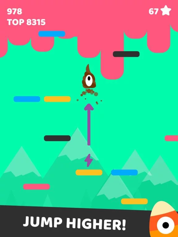 Изображение игры: Puddi Jump: Kawaii Monsters