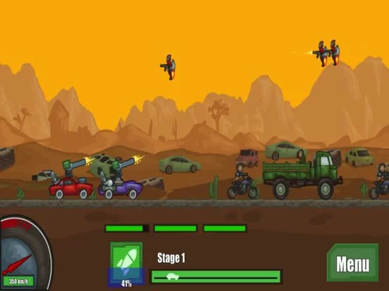Изображение игры: Road of Fury
