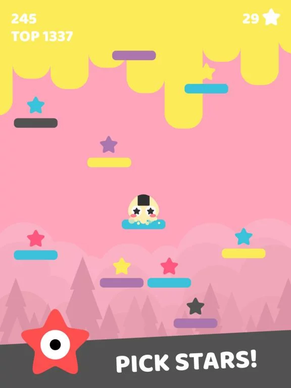 Изображение игры: Puddi Jump: Kawaii Monsters