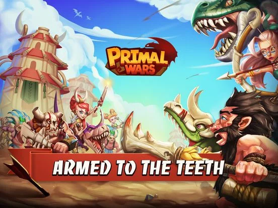 Изображение игры: Primal Wars: Dino Age