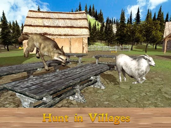Изображение игры: Evil Wild Wolf Simulator 3D