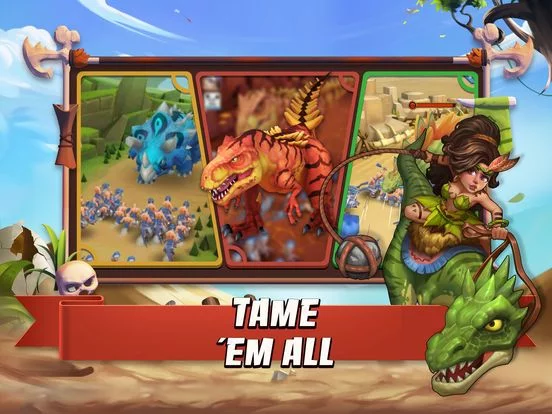 Изображение игры: Primal Wars: Dino Age
