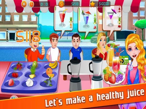 Изображение игры: My Fruit Juice Shop