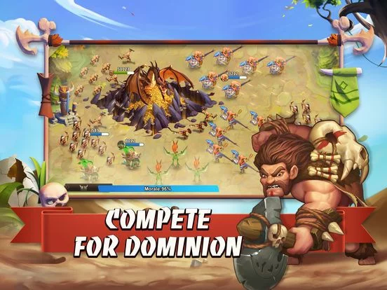 Изображение игры: Primal Wars: Dino Age