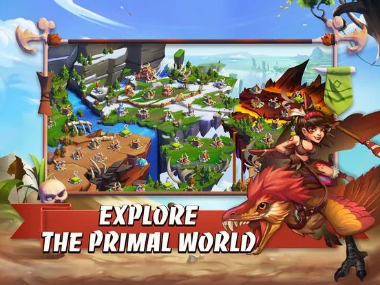 Изображение игры: Primal Wars: Dino Age