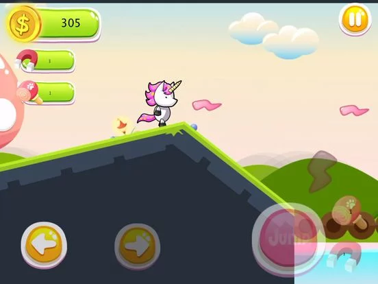 Изображение игры: Unicorn World Runner