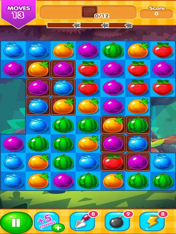 Изображение игры: 萌萌水果三消