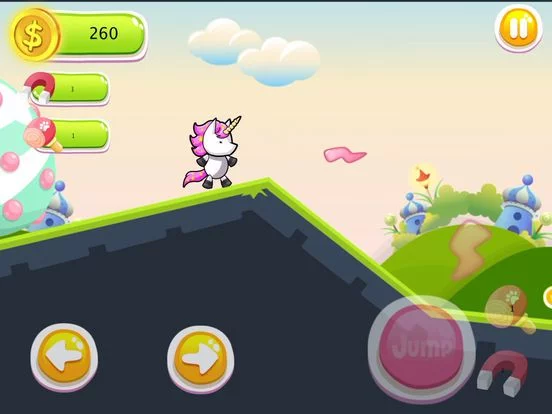 Изображение игры: Unicorn World Runner