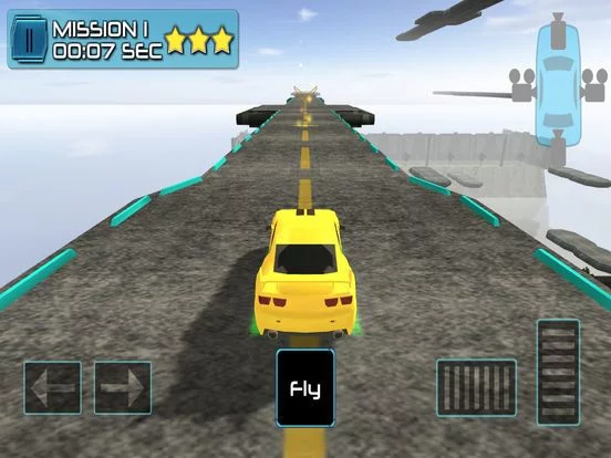 Изображение игры: 3D Flying Car Parking Simulator: eXtreme Racing, Driving and Flight Game PRO