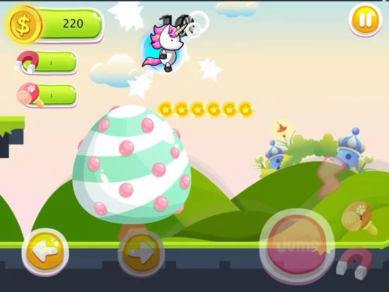 Изображение игры: Unicorn World Runner