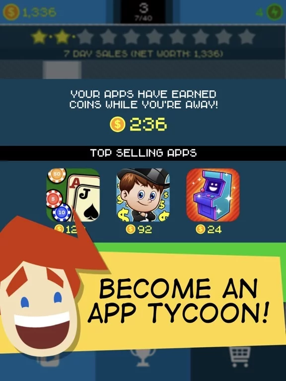 Изображение игры: App Tycoon
