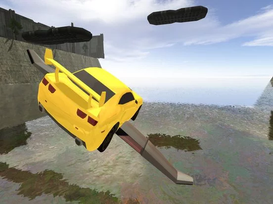 Изображение игры: 3D Flying Car Parking Simulator: eXtreme Racing, Driving and Flight Game PRO