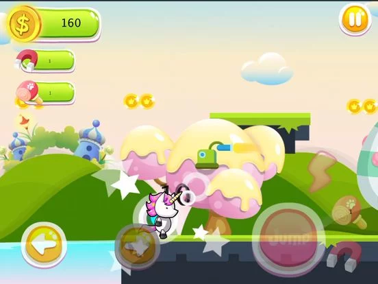 Изображение игры: Unicorn World Runner