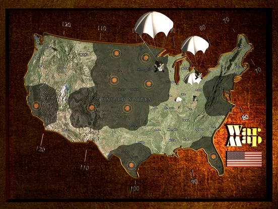 Изображение игры: War Map