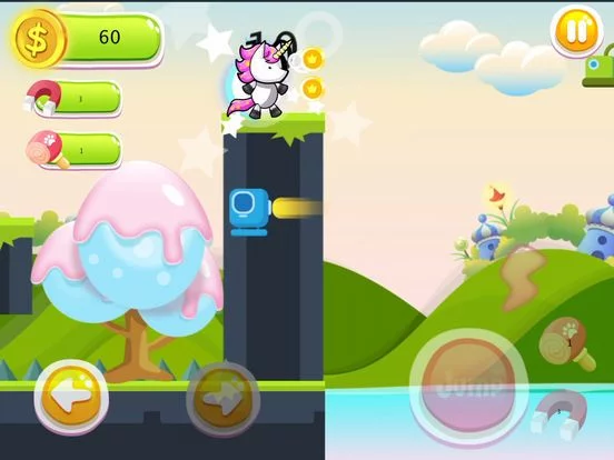 Изображение игры: Unicorn World Runner