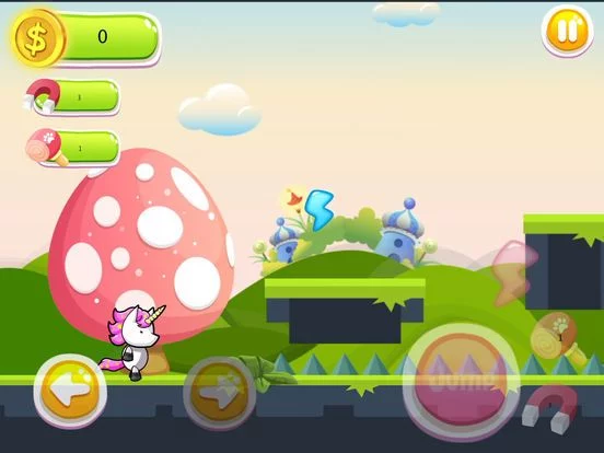 Изображение игры: Unicorn World Runner