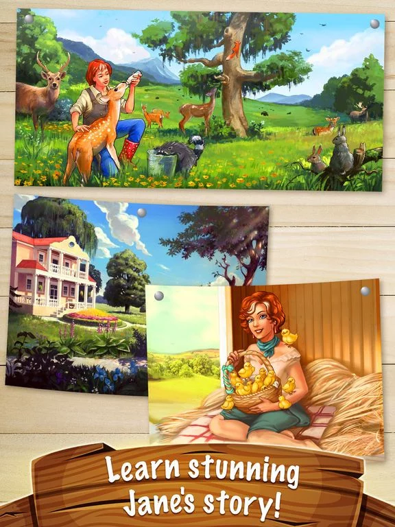 Изображение игры: Jane's Farm: interesting game