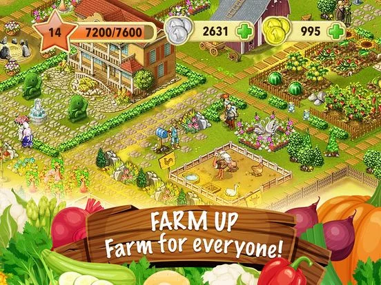 Изображение игры: Jane's Farm: interesting game