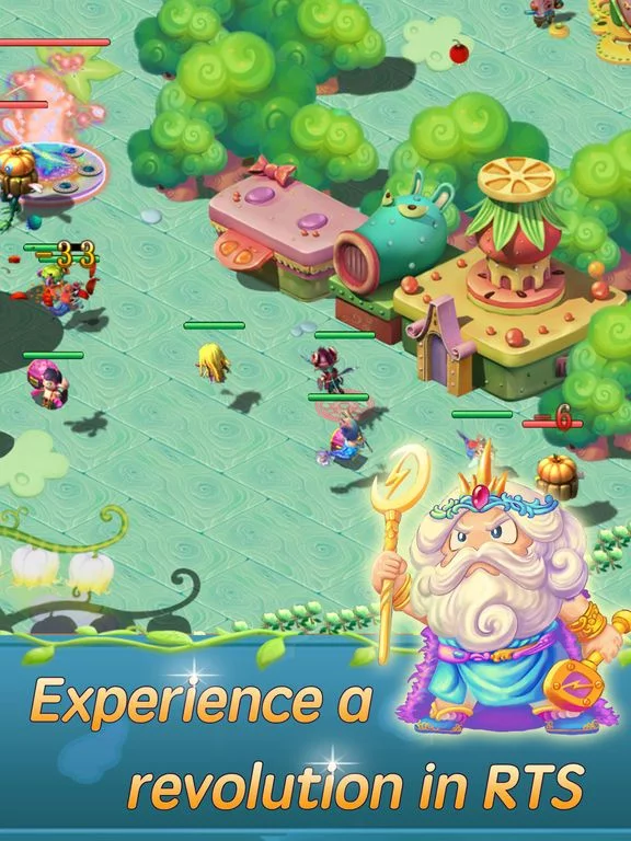 Изображение игры: Angel Town 1 - RTS Games