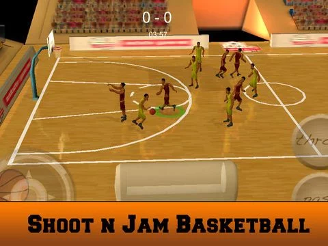 Изображение игры: Basketball 3D Slam n Jam