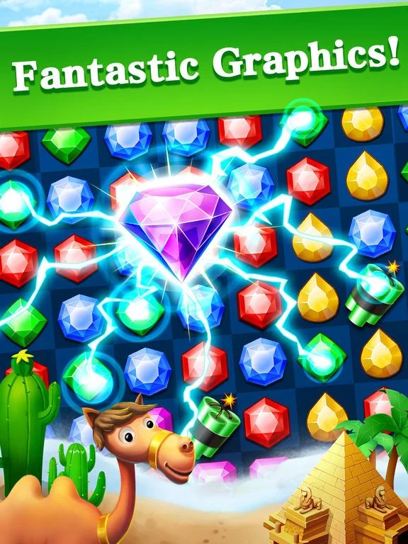 Изображение игры: Jewel Legend: Match 3 & Crush