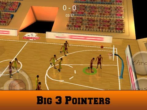 Изображение игры: Basketball 3D Slam n Jam