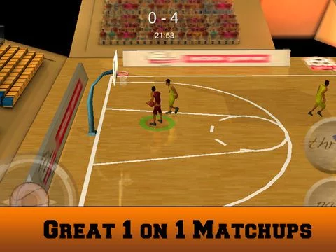Изображение игры: Basketball 3D Slam n Jam