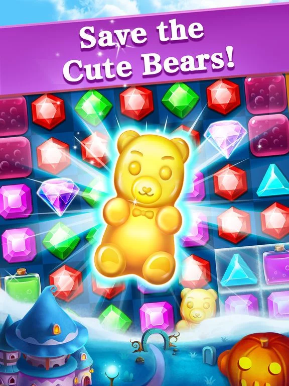 Изображение игры: Jewel Legend: Match 3 & Crush