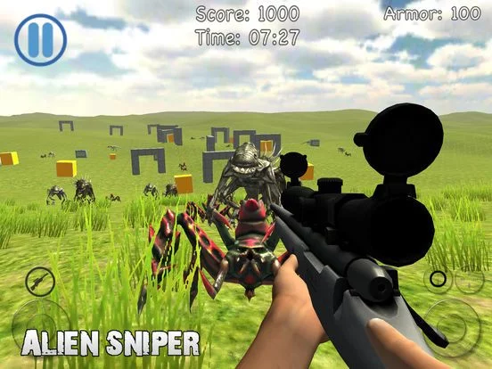 Изображение игры: Alien Sniper Simulator 3D