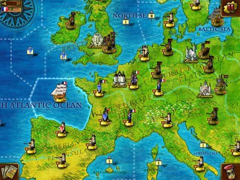 Изображение игры: European War for iPad
