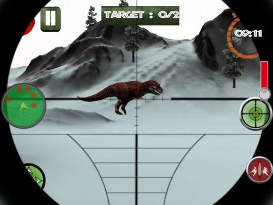 Изображение игры: Jurassic Dino Hunting 3D: Dinosaur Shooting game