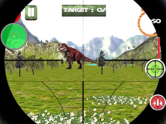 Изображение игры: Jurassic Dino Hunting 3D: Dinosaur Shooting game