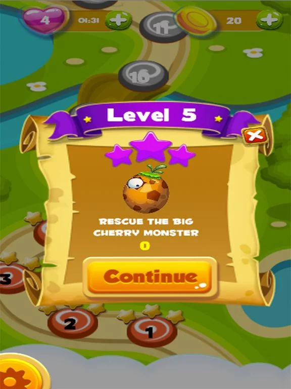 Изображение игры: Monster Bubble Shooter - Hunter Ball Pop Mania