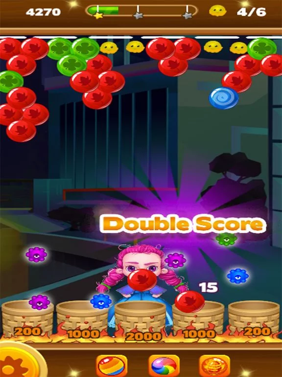 Изображение игры: Monster Bubble Shooter - Hunter Ball Pop Mania